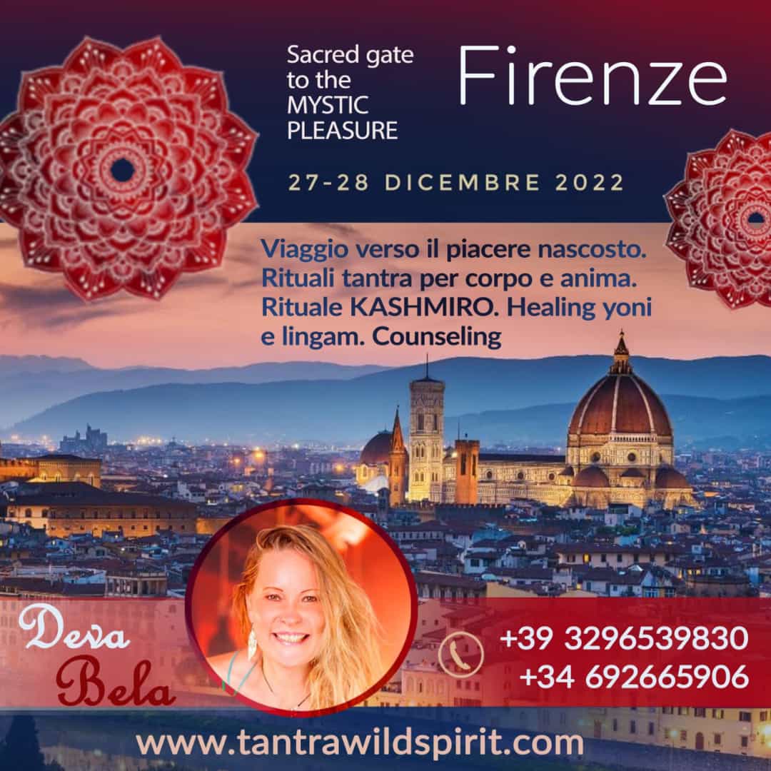 Firenze · Eventos · Deva Bela · Maestra Tántrica