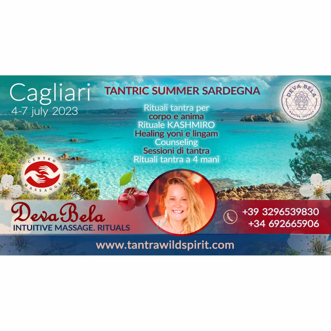 Cagliari · Eventos · Deva Bela · Maestra Tántrica