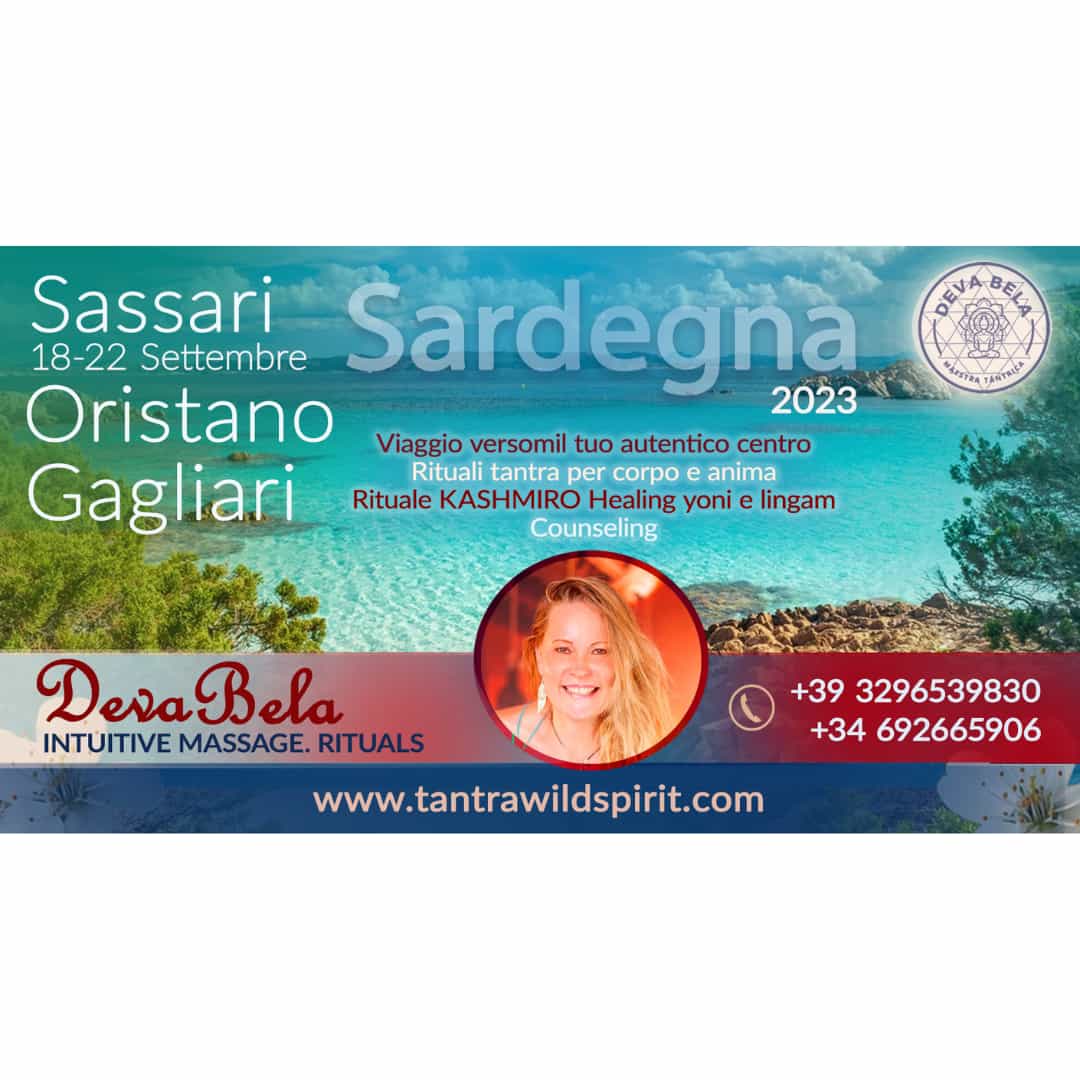 Sassari · Eventos · Deva Bela · Maestra Tántrica