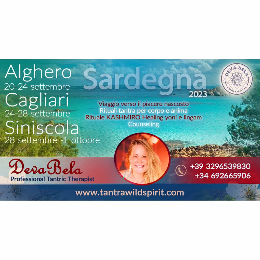 Siniscola · Eventos · Deva Bela · Maestra Tántrica