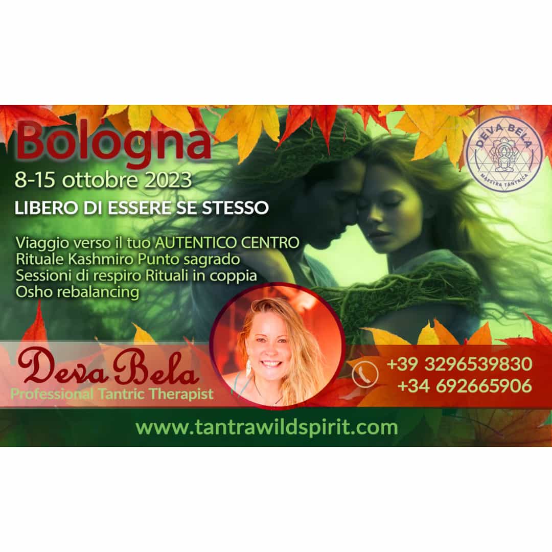 Bologna · Eventos · Deva Bela · Maestra Tántrica
