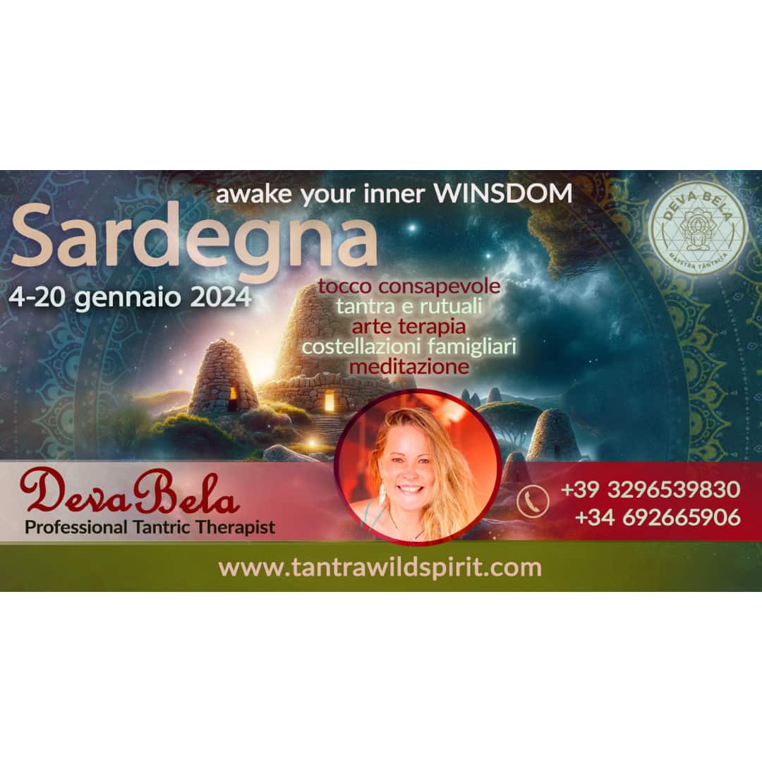 Sardegna · Eventos · Deva Bela · Maestra Tántrica