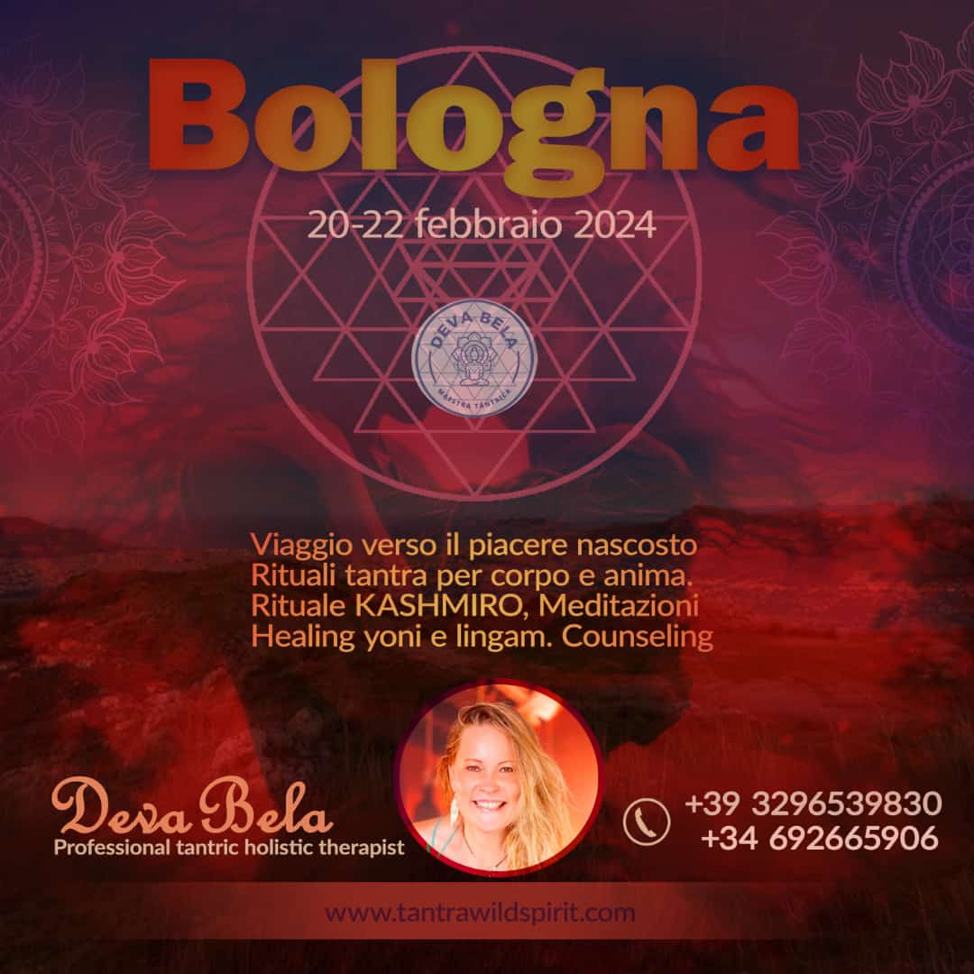 Bologna · Eventos · Deva Bela · Maestra Tántrica