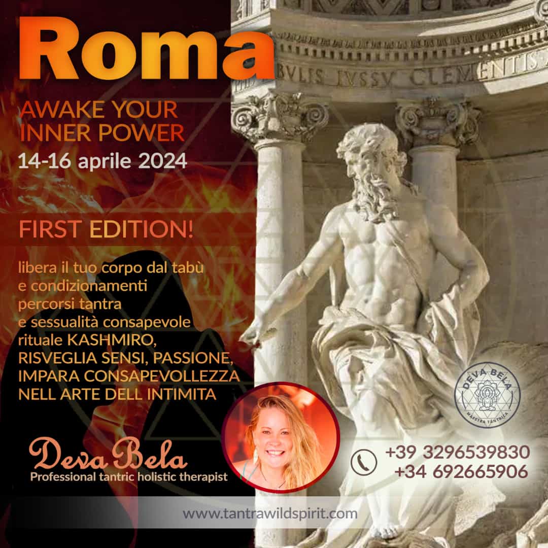 Roma · Eventos · Deva Bela · Maestra Tántrica